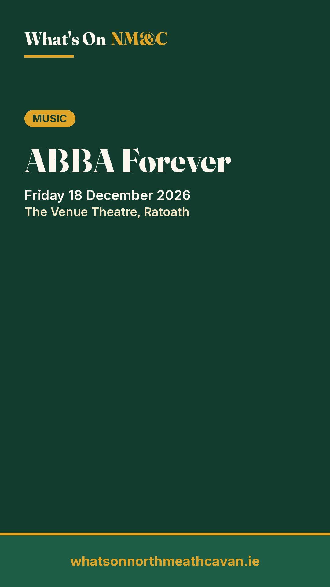Story image for ABBA Forever