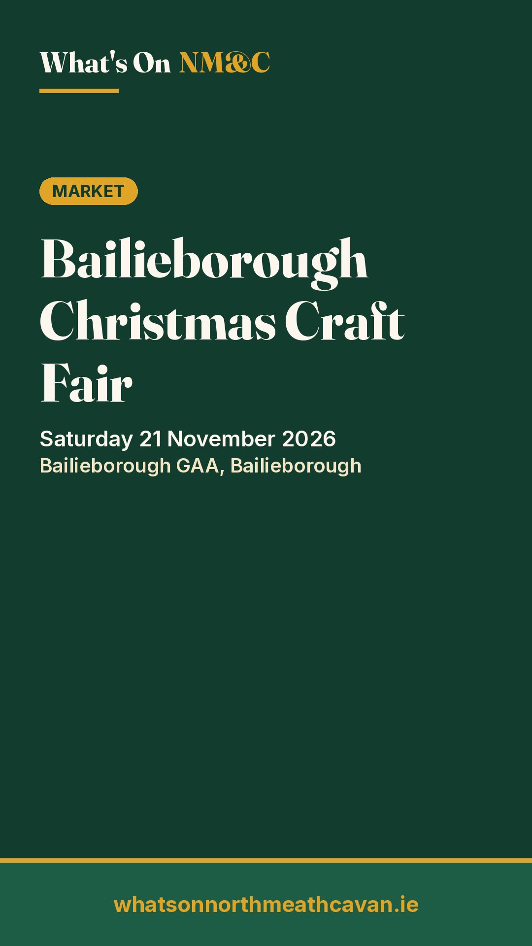 Story image for Bailieborough Christmas Craft Fair