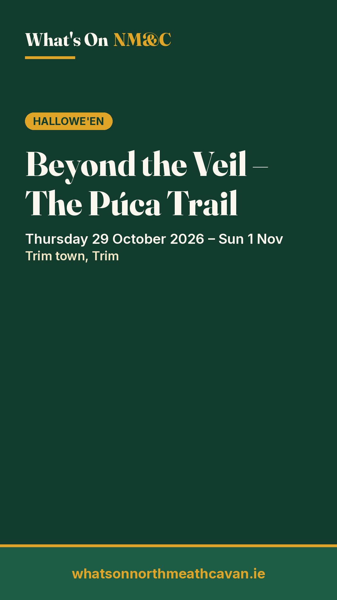 Story image for Beyond the Veil – The Púca Trail