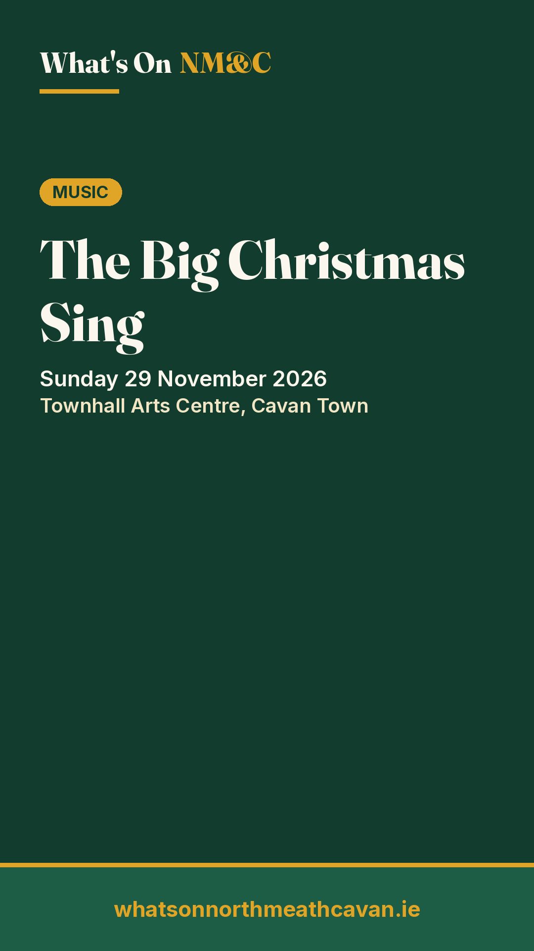 Story image for The Big Christmas Sing