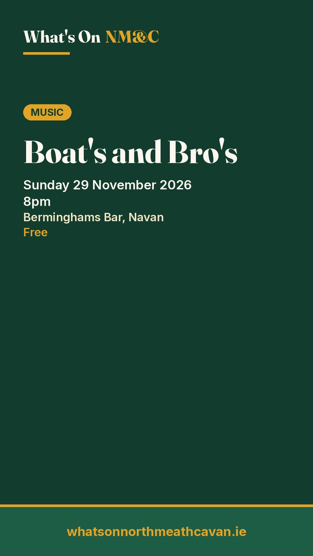 Story image for Boat's and Bro's