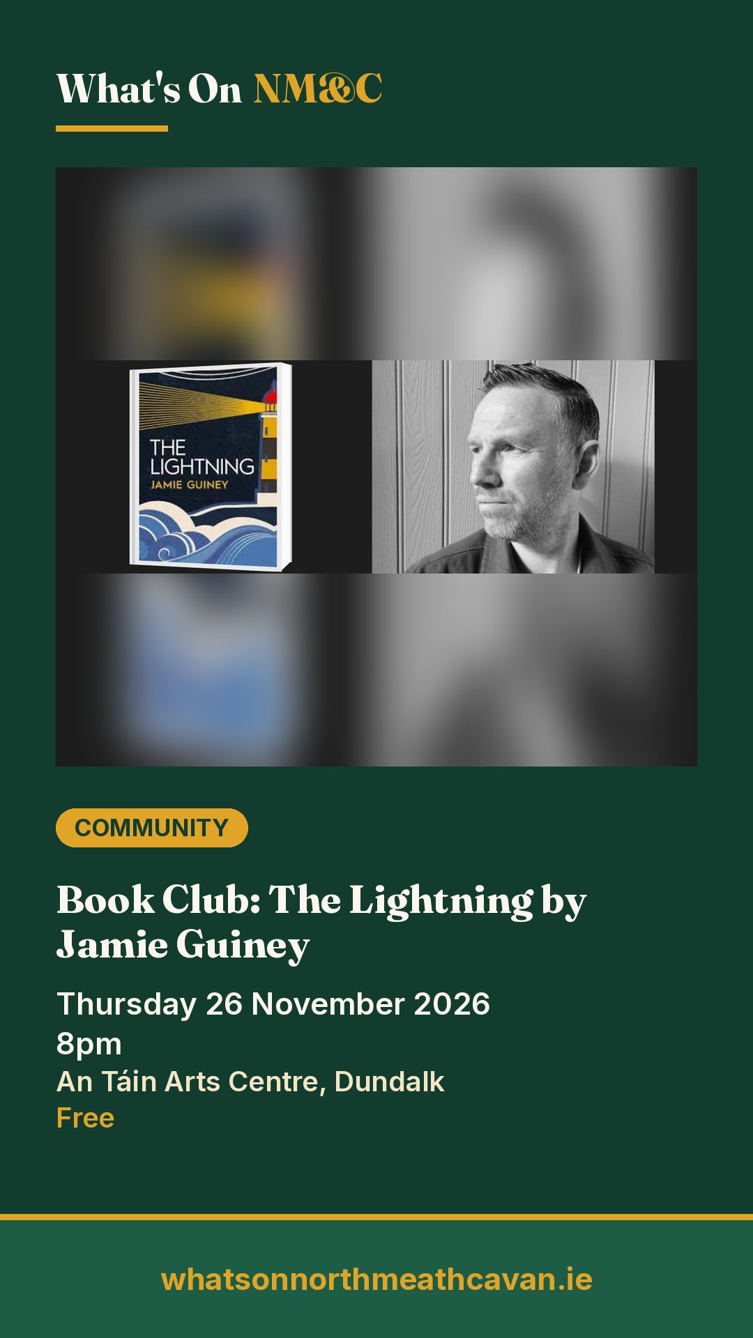 Story image for Book Club: The Lightning by Jamie Guiney