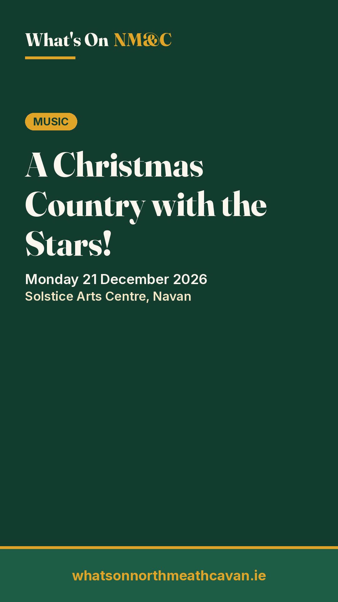Story image for A Christmas Country with the Stars!