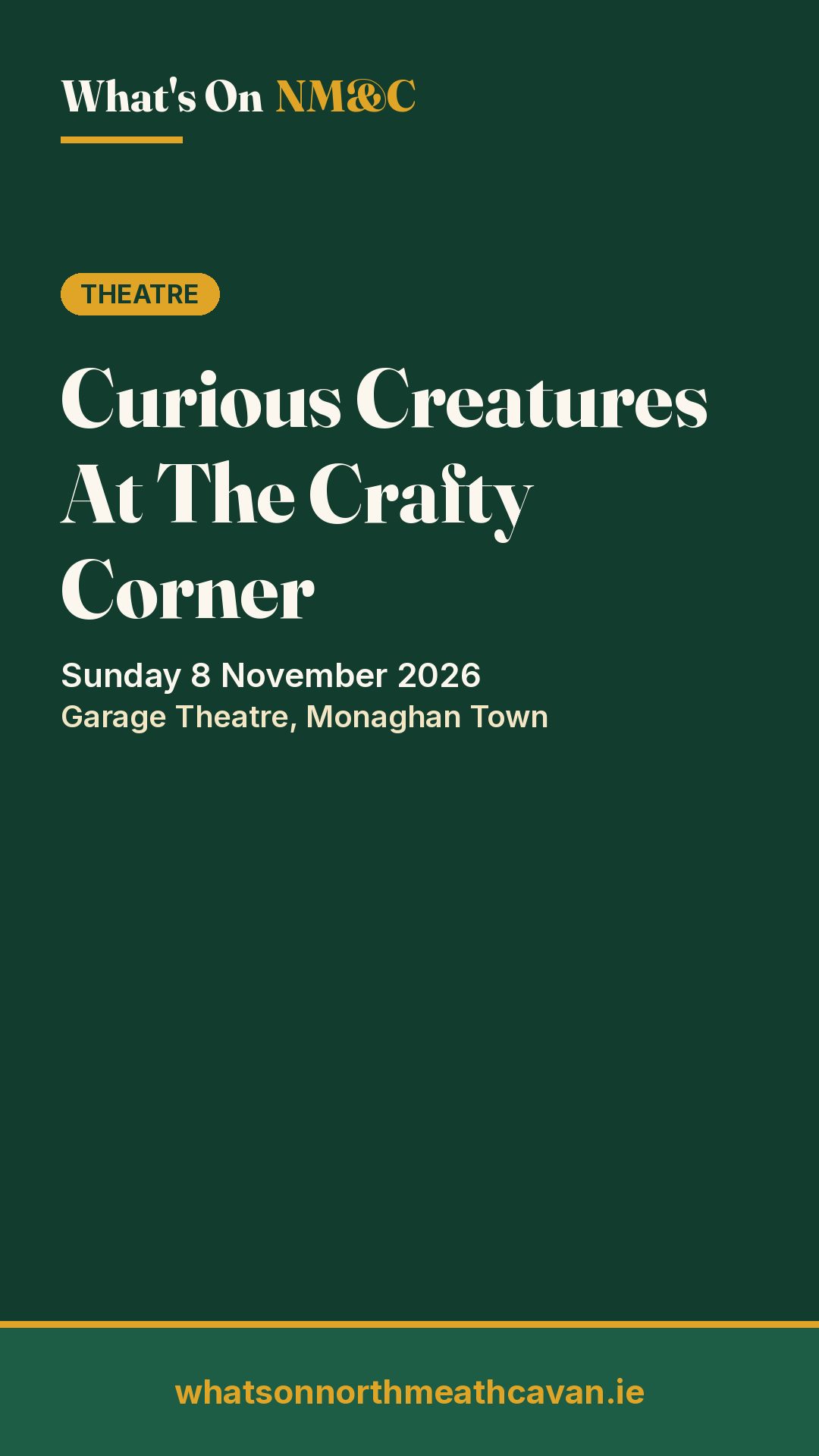 Story image for Curious Creatures At The Crafty Corner