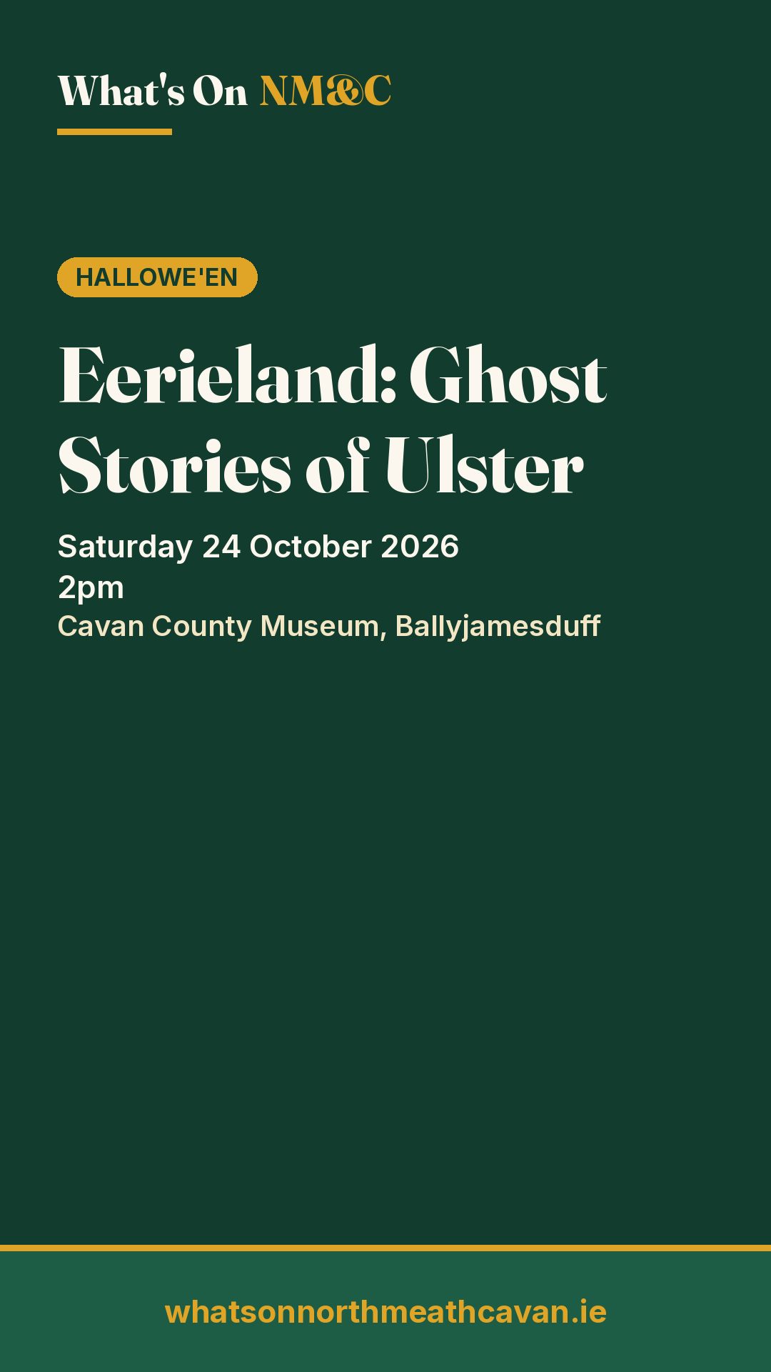 Story image for Eerieland: Ghost Stories of Ulster