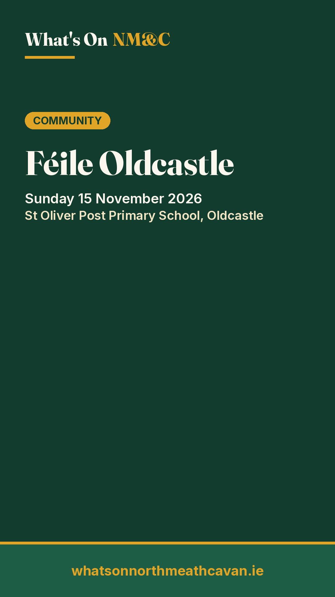 Story image for Féile Oldcastle