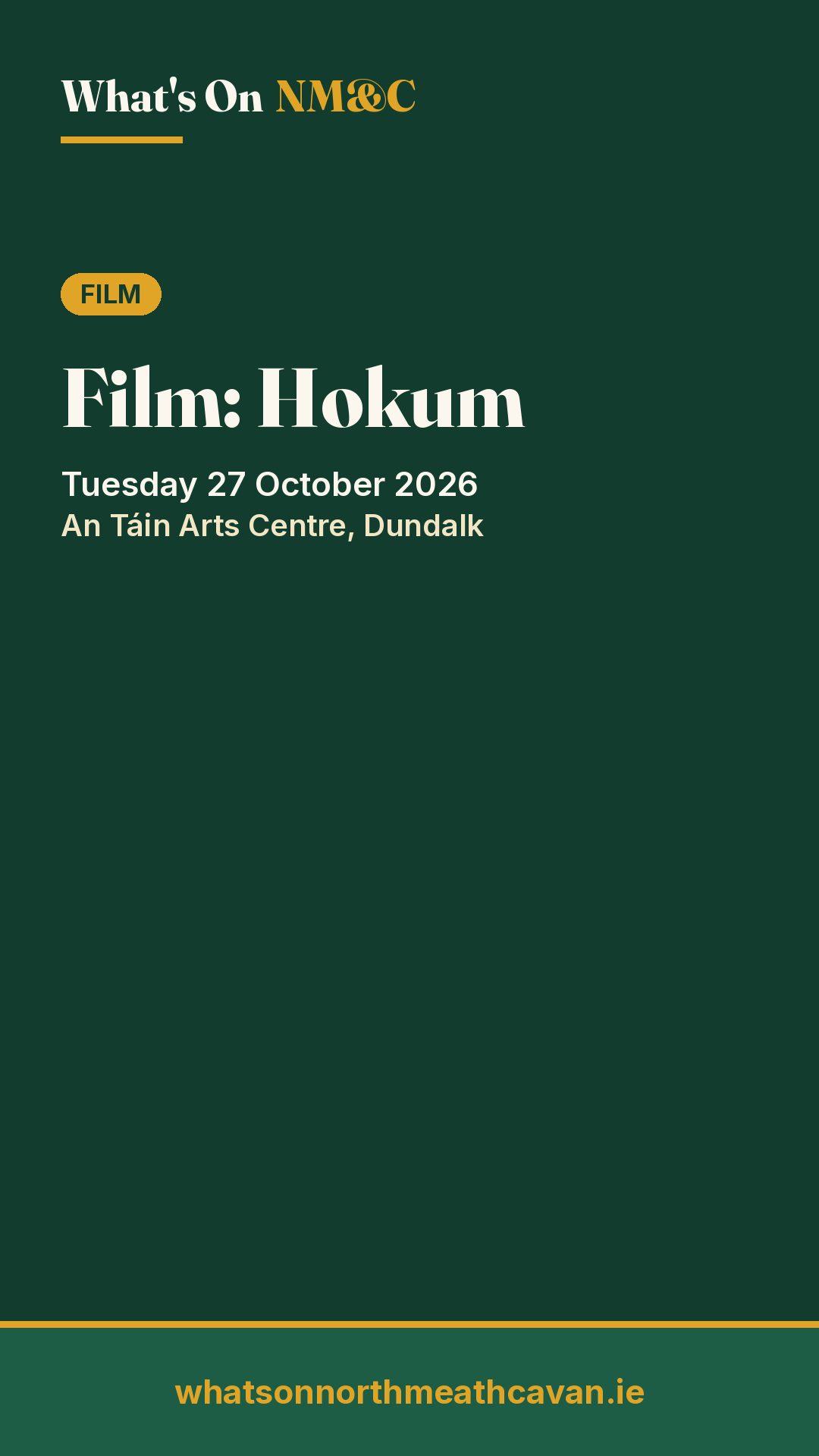 Story image for Film: Hokum