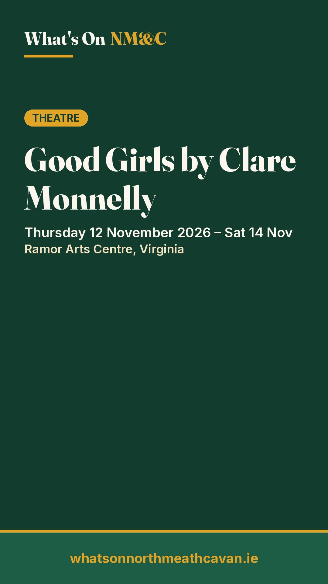Story image for Good Girls by Clare Monnelly