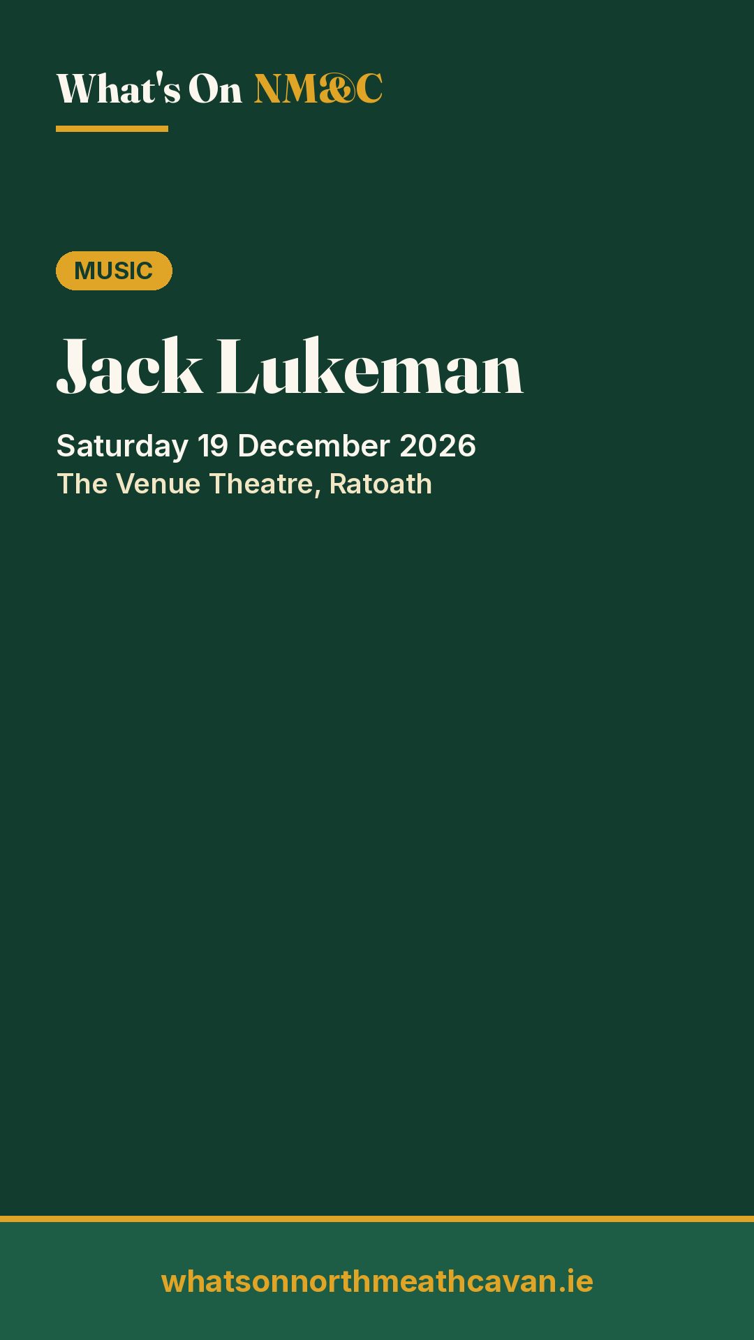 Story image for Jack Lukeman