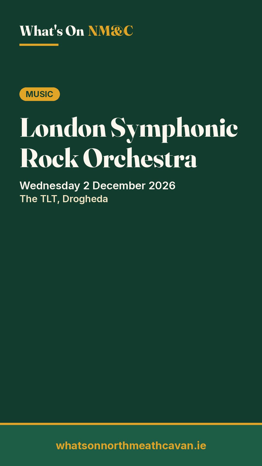 Story image for London Symphonic Rock Orchestra