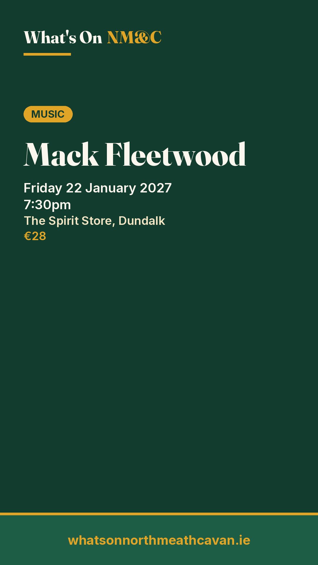 Story image for Mack Fleetwood