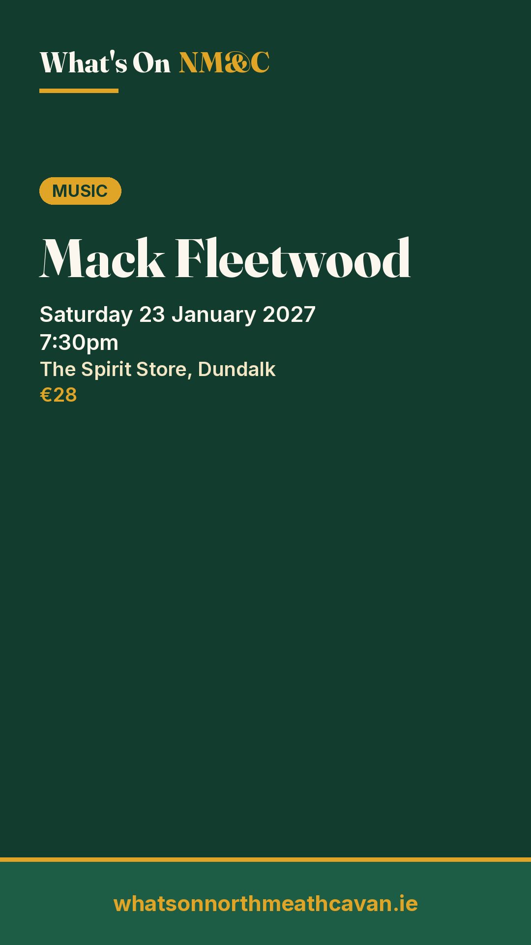 Story image for Mack Fleetwood