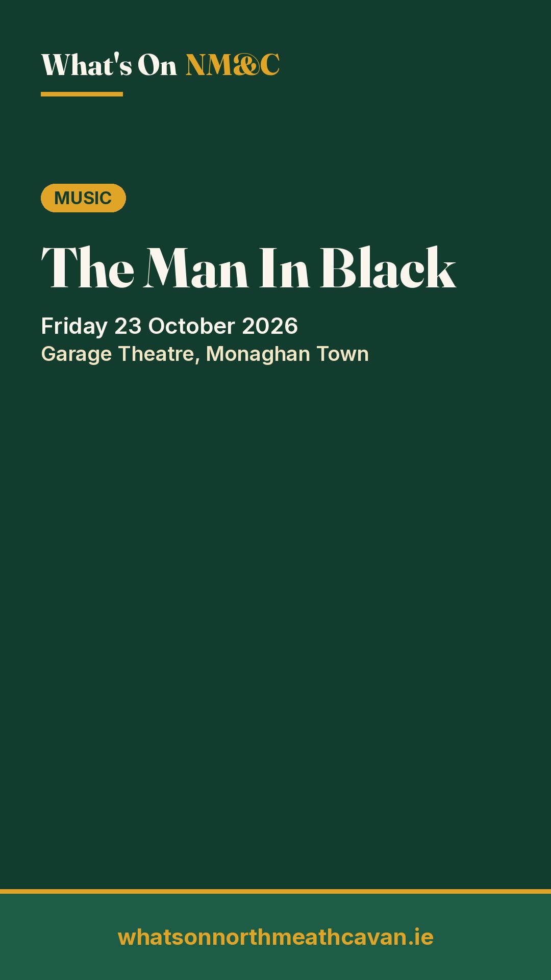 Story image for The Man In Black