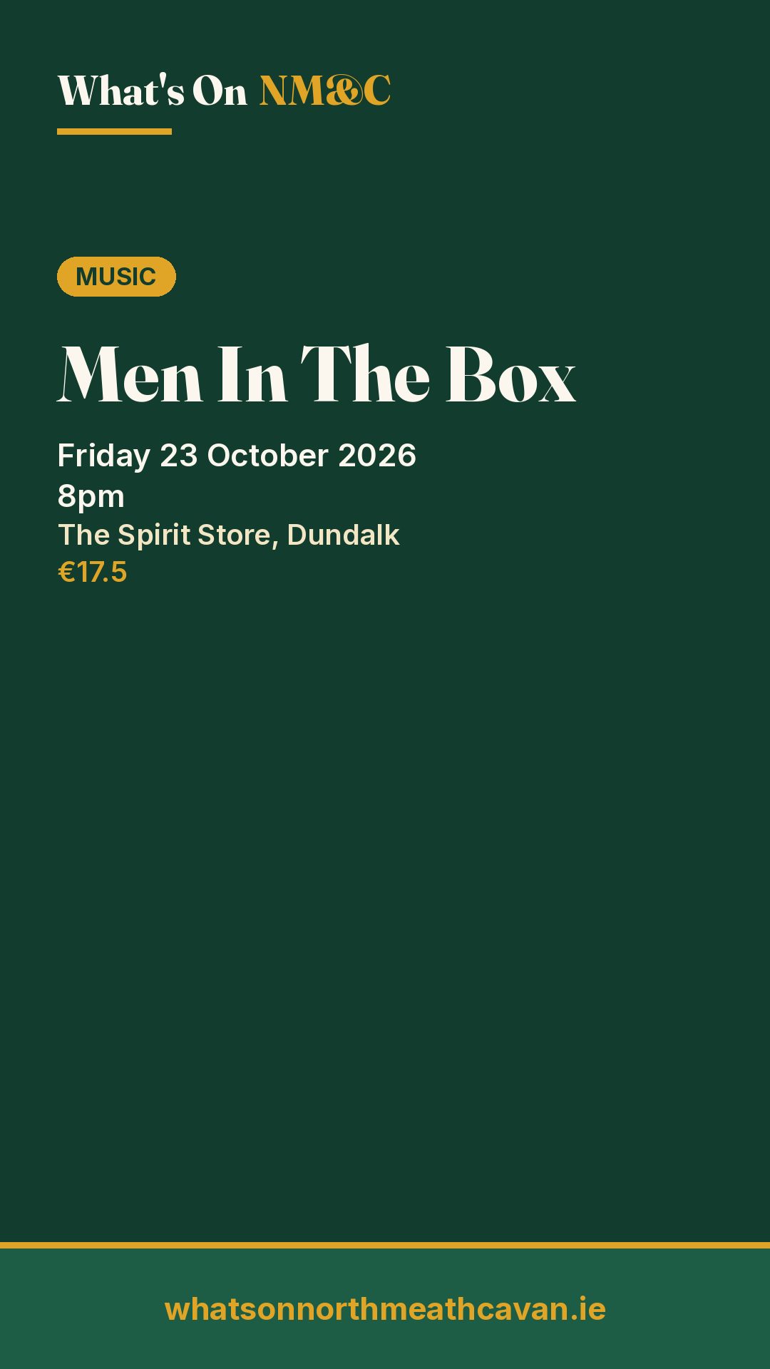 Story image for Men In The Box