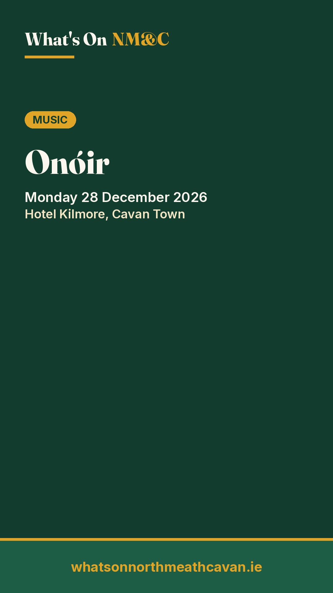 Story image for Onóir