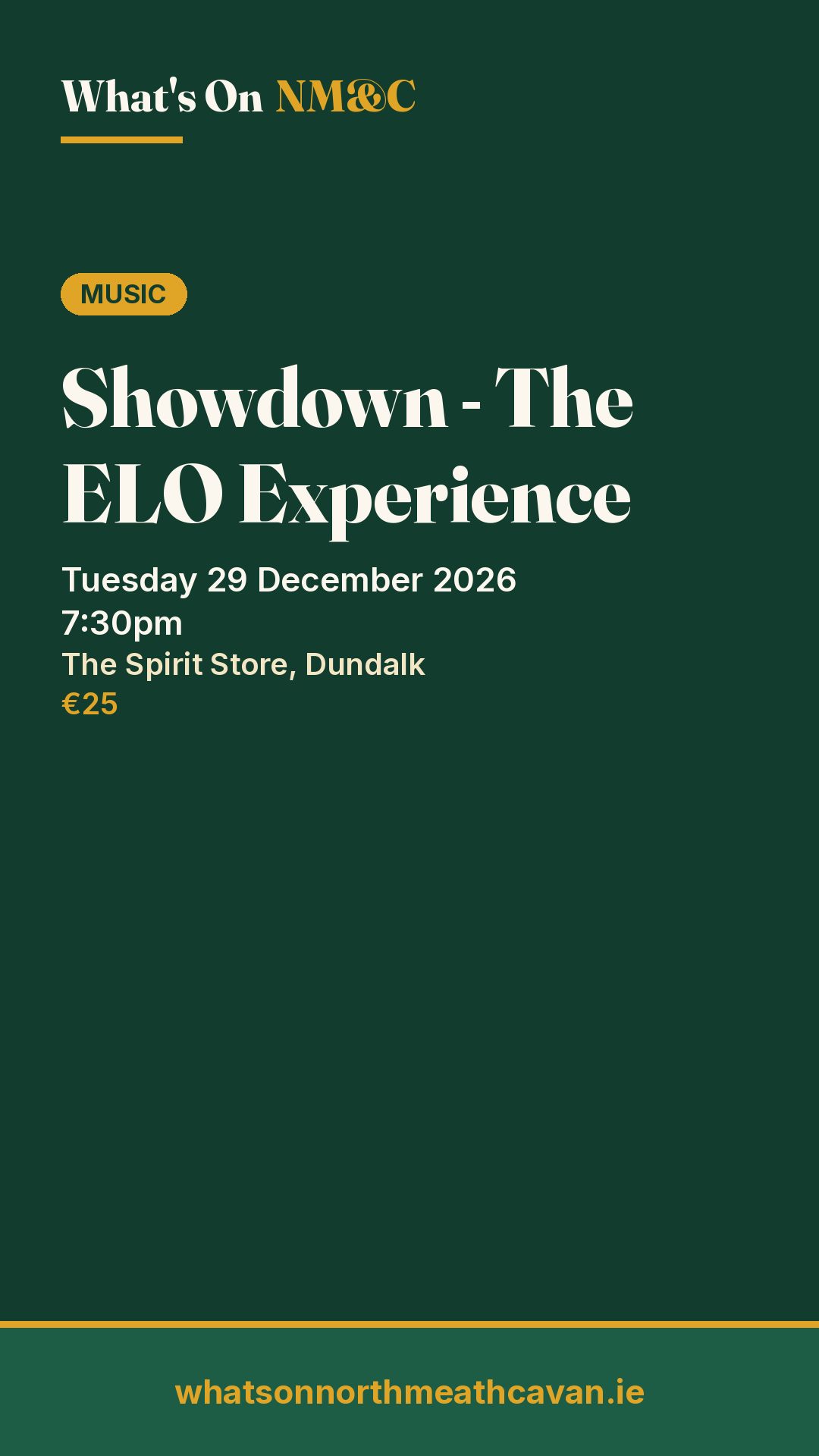 Story image for Showdown - The ELO Experience