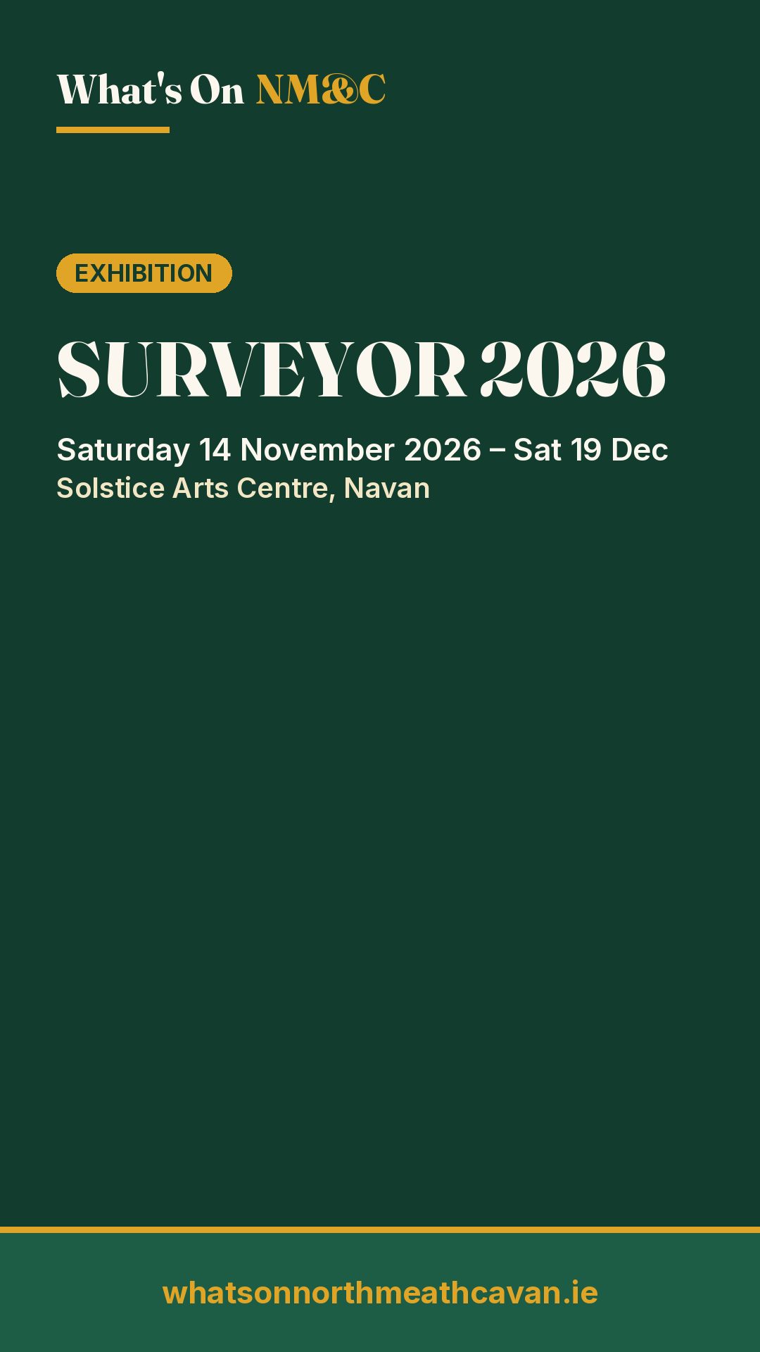 Story image for SURVEYOR 2026