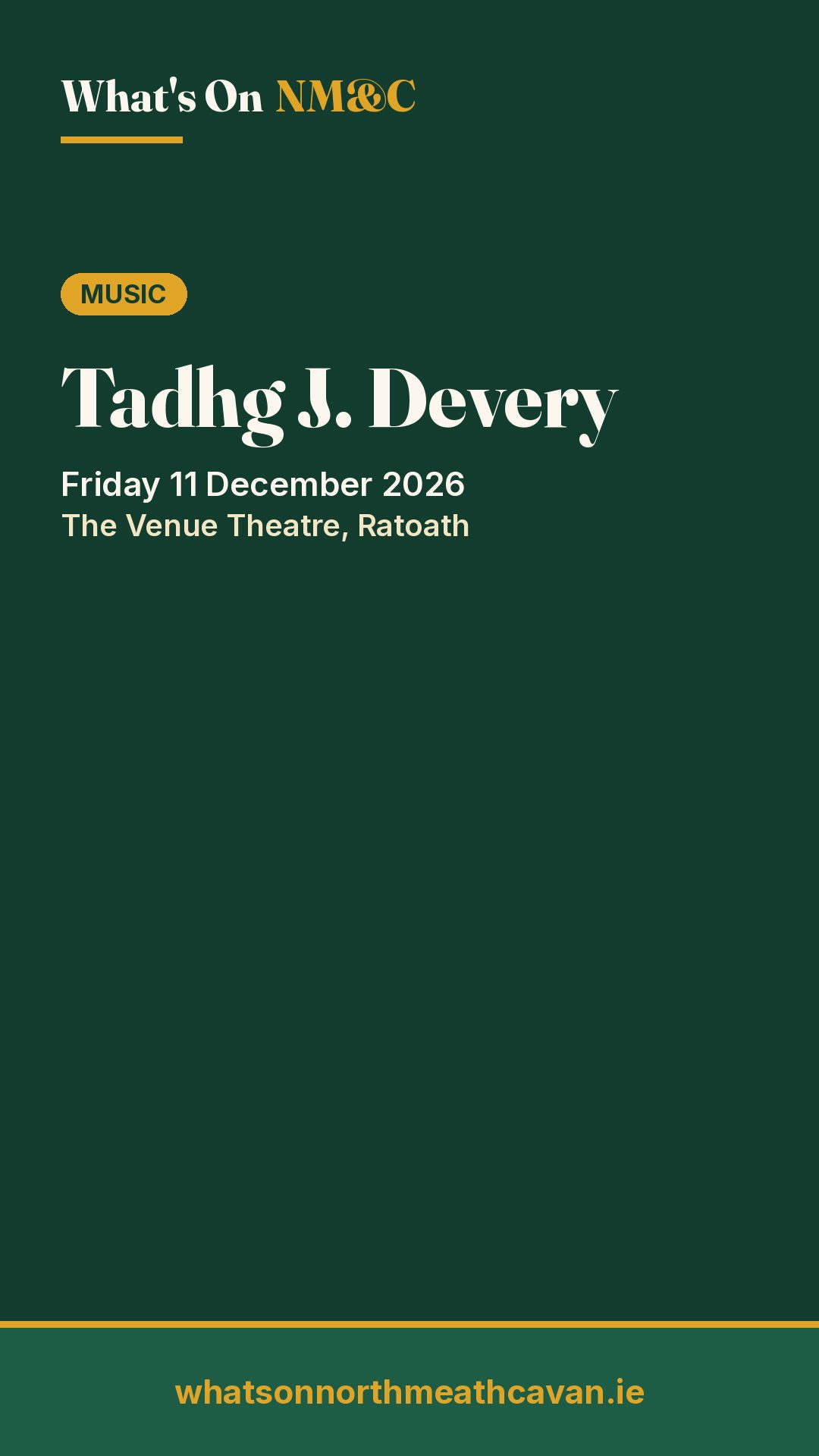 Story image for Tadhg J. Devery