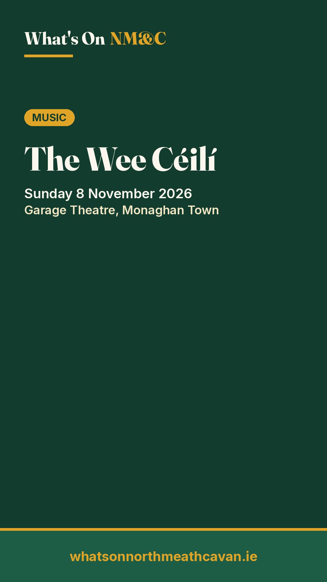 Story image for The Wee Céilí
